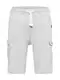 TOM TAILOR Shorts graumeliert / schwarz / wei