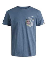 T-Shirt ''''Venice'''' wei / grn / lila / taubenblau