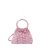 PIECES Ročna torbica 'Vicki'  svetlo roza / bela