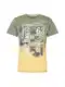 CAMP DAVID T-Shirt navy / oliv / hellorange / weiß