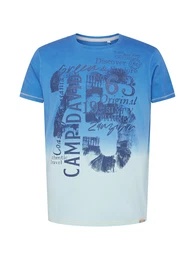 T-Shirt blau / navy / mint