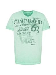 T-Shirt navy / mint