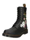 Dr. Martens Šněrovací kozačky  zelená / pink / černá / bílá