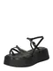 VAGABOND SHOEMAKERS Páskové sandály 'Courtney'  černá