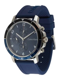 Uhr navy / silber