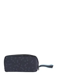Waschtasche blau / navy / rot / wei