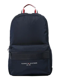 Rucksack dunkelblau / rot / weiß
