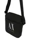 ARMANI EXCHANGE Umhängetasche schwarz / weiß