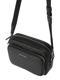 Umhängetasche dunkelgrau / schwarz / silber