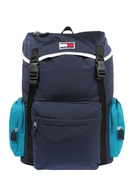 Rucksack navy / türkis / weiß