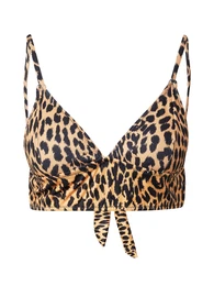 Horní díl plavek písková / černá