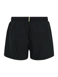 BOSS Badeshorts 'Mooneye' schwarz/weiß