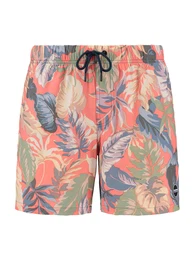 Badeshorts beige / taubenblau / jade / lachs