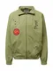 Grimey Jacke oliv / rot / schwarz
