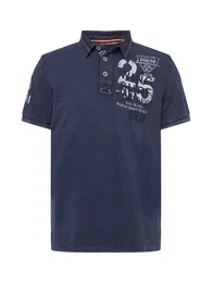 Shirt blau / hellgrau