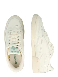 Reebok Sneaker 'Club C 85' navy / hellgrn / feuerrot / naturwei