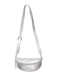Taška přes rameno 'Classy' stříbrná