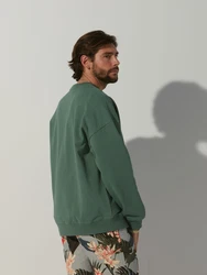 ABOUT YOU x Alvaro Soler Sweatshirt 'Pierre' grün