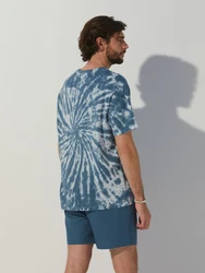 ABOUT YOU x Alvaro Soler Shirt 'Rico' blau/petrol/mischfarben