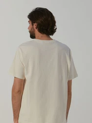 ABOUT YOU x Alvaro Soler T-Shirt 'Rocco' beige/creme