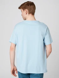 ABOUT YOU x Alvaro Soler T-Shirt 'Rocco' blau/hellblau