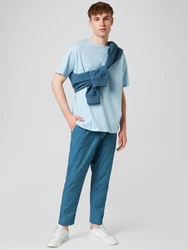 ABOUT YOU x Alvaro Soler Hose 'Lorenzo' blau/petrol