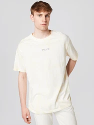 ABOUT YOU x Alvaro Soler Shirt 'Rico' beige / creme / mischfarben