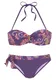 VIVANCE Bikiny  tmavě fialová / mix barev