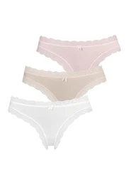Tanga gaćice bijela