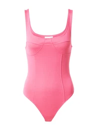 Jeans Tričkové body pink