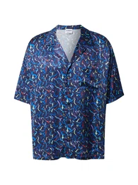 Hemd 'Lio' navy / mischfarben