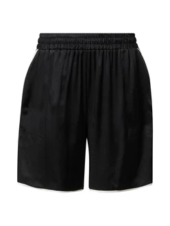 ABOUT YOU x Rewinside Shorts 'Aras' schwarz/weiß