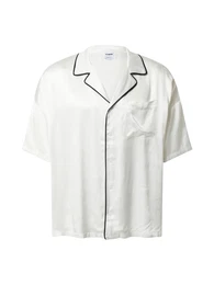 Sweatshirt 'Yasin' schwarz / wei