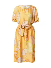 Šaty 'Ruba' žlutá / pastelová fialová / oranžová / mandarinkoná / bílá