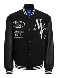 Jacke 'Cutsew' schwarz / wei
