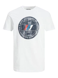 T-Shirt ''''Nate'''' navy / himmelblau / rot / weiß
