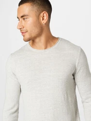 GARCIA Pullover graumeliert