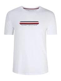 Schlafshirt navy / rot / wei