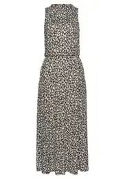 Letní šaty béžová / černá