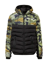 Jacke 'Cyiber' marine / gelb / oliv / schwarz