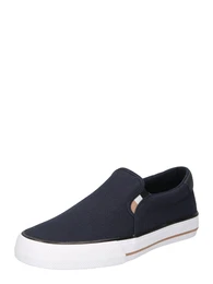 Slip On ''''Aiden Slon'''' dunkelbeige / navy / wei