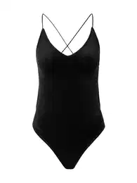 Tričkové body 'Alena' černá