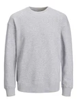 JACK & JONES Sweatshirt JJESTAR BASIC (4012) hellgrau