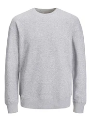 JACK & JONES Sweatshirt JJESTAR BASIC (4012) hellgrau