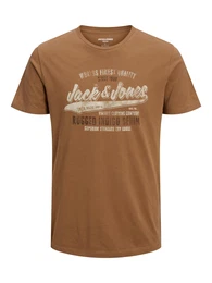 T-Shirt ''''BOOSTER'''' beige / chamois / schwarz