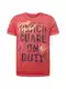 CAMP DAVID T-Shirt marine / hellgelb / rubinrot