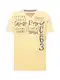 CAMP DAVID T-Shirt marine / hellgelb