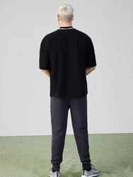 ABOUT YOU x Rewinside T-Shirt 'Cem' blau/schwarz/weiß