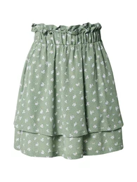 Sukně 'SARAH' olivová / bílá