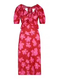 Dorothy Perkins Petite Letní šaty světle růžová / červená